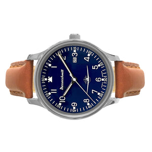 Aristo Herren Messerschmitt Uhr Fliegeruhr ME42-108L Leder