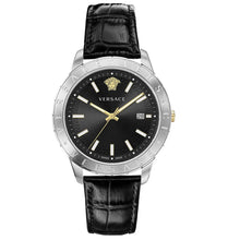 Laden Sie das Bild in den Galerie-Viewer, Versace Herren Uhr Armbanduhr Univers VE2C00221 Leder