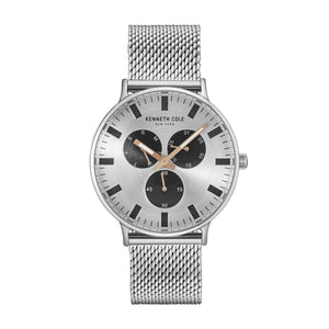 Kenneth Cole New York Herren Uhr Armbanduhr Edelstahl 10031468