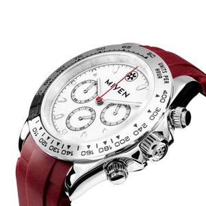 MIYEN MUNICH Herren Uhr Chrono Sport Racinguhr Analog Quarz Voyager 1140-23-5