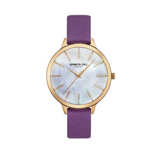 Laden Sie das Bild in den Galerie-Viewer, Kenneth Cole New York Damen Uhr Armbanduhr Leder KC15056002