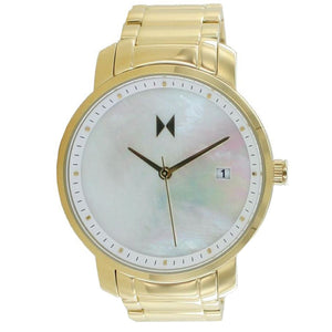 MVMT Signature Damen Uhr Armbanduhr Gold Pearl MF01-G