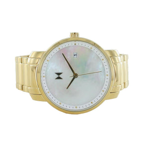 MVMT Signature Damen Uhr Armbanduhr Gold Pearl MF01-G